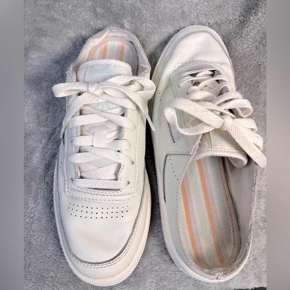 Reebok Shoes Womens SZ 9.5 Club C85 Mule Sneakers pre owned in great shape ❤️👟